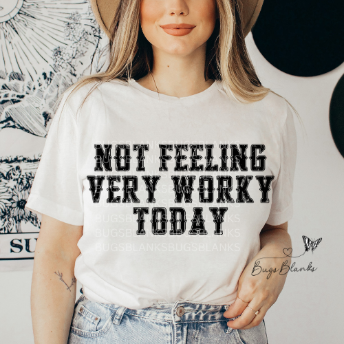 Worky DTF Print out.