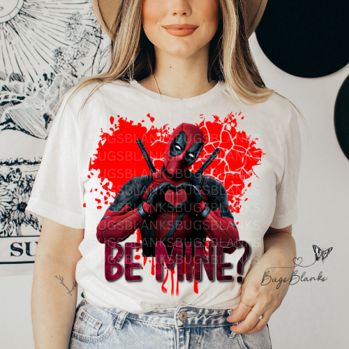 Be Mine Full Color Transfer