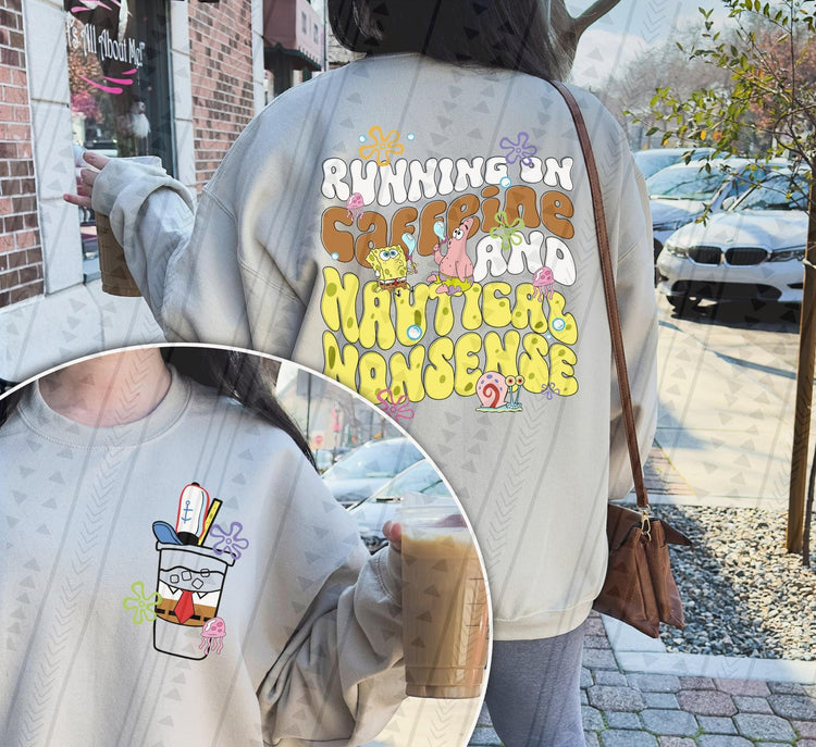 Adult Caffeine Full Color Transfer