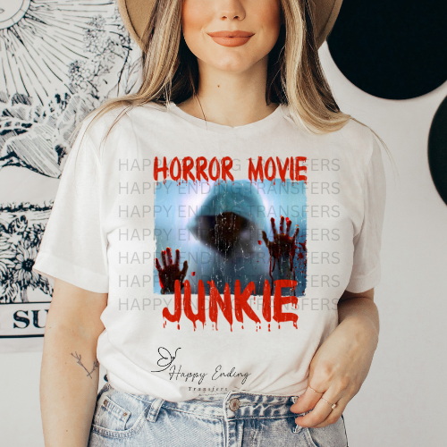 Horror Junkie Sublimation Transfer