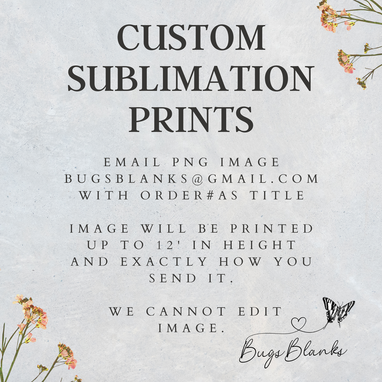 Custom Sublimation Transfer