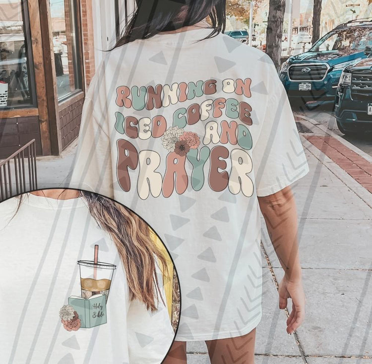 Adult Prayer Full Color Transfer