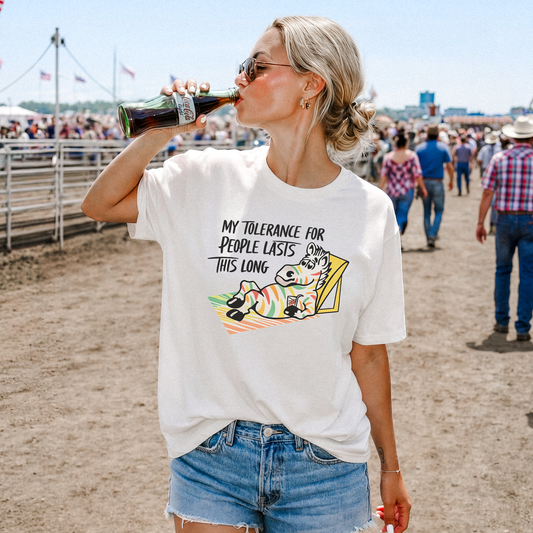 My Patience For People lasts This Long Unisex T-Shirt