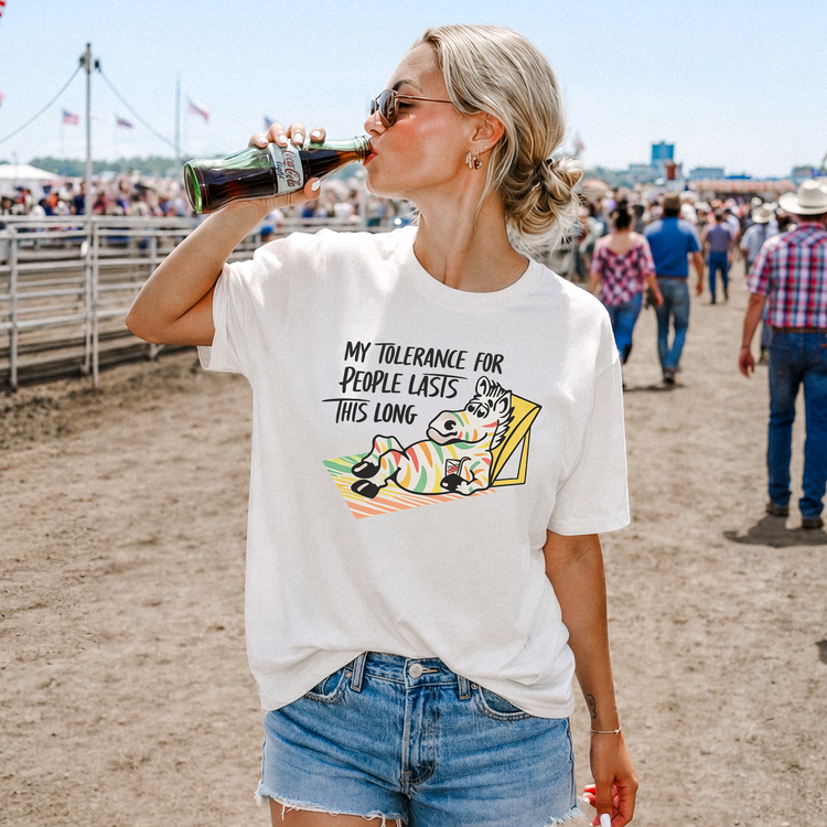 My Patience For People lasts This Long Unisex T-Shirt