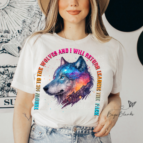 Wolves DTF Print out.