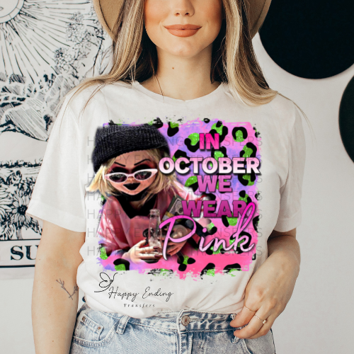 In October Sublimation Transfer