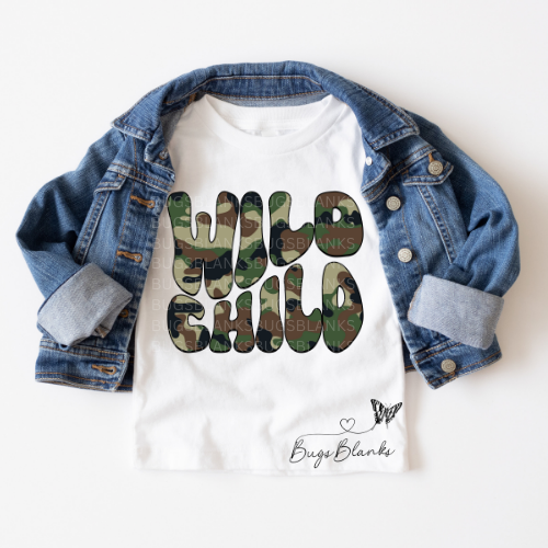 Wild Camo DTF Print out.