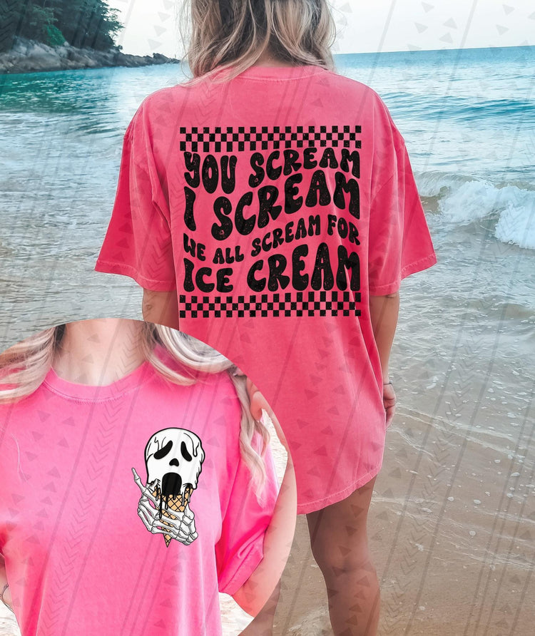 Adult Ice Scream Full Color Transfer