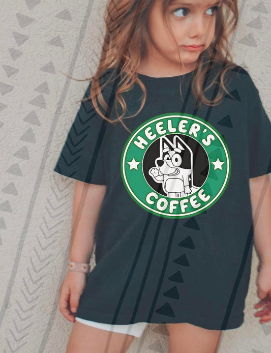 Kids Coffee Full Color Transfer