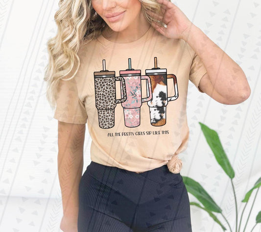 Cups Full Color Transfer