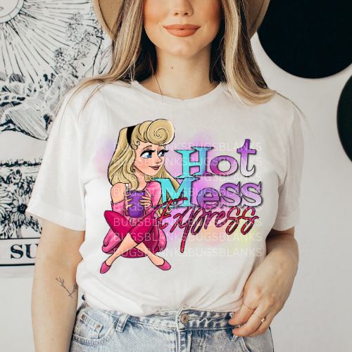 Hot Mess Full Color Transfer