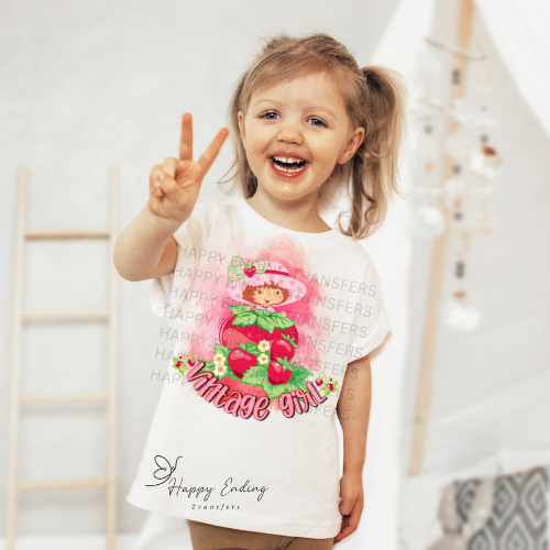 Strawberry Sublimation Transfer