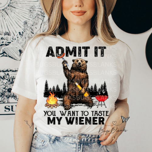 Admit it Sublimation Transfer