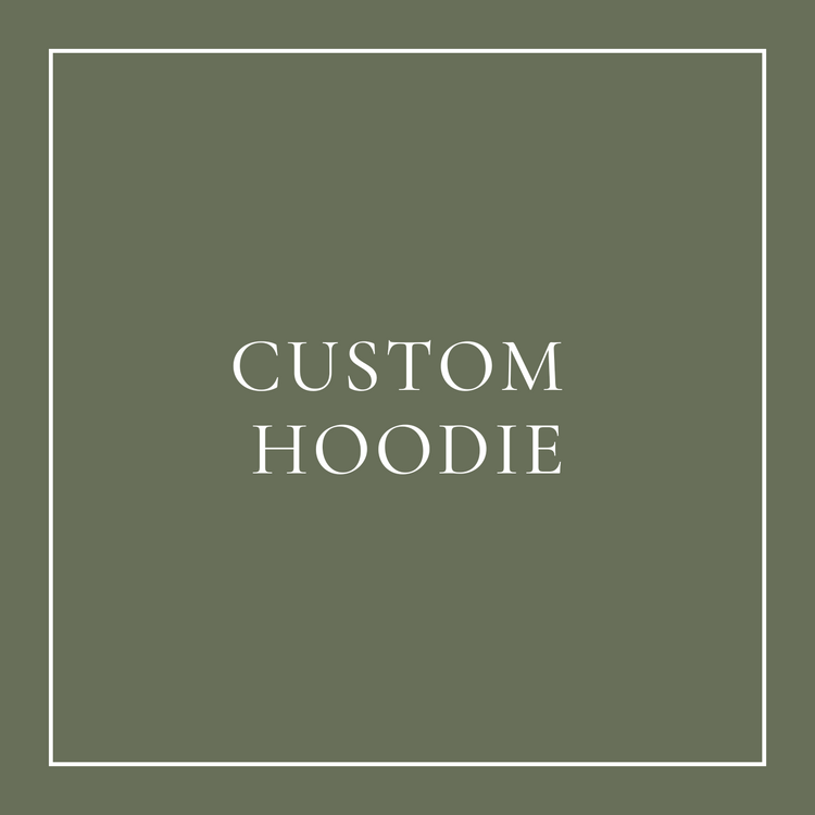 Custom Adult Hoodie