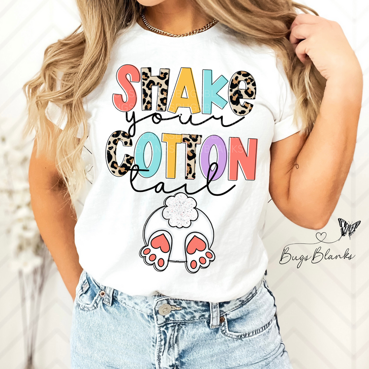 Cotton Tail Full Color Transfer