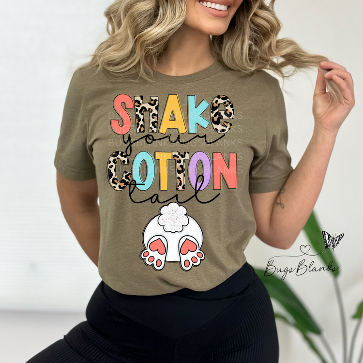 Cotton Tail Full Color Transfer