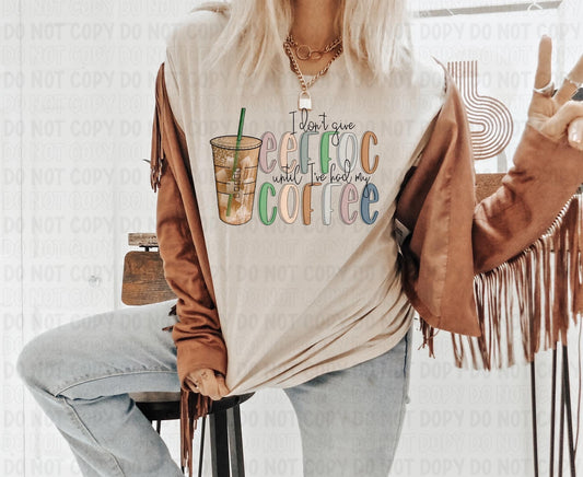 Coffee Full Color Transfer